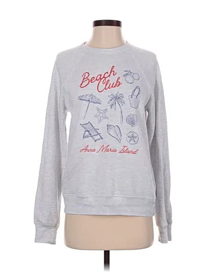 Pre-owned Bella+canvas Sweatshirt In Gray
