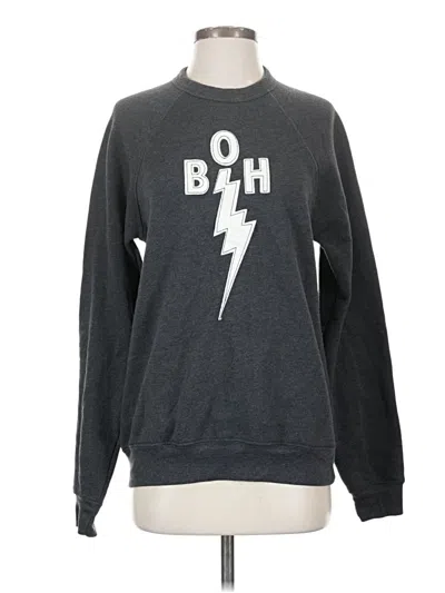 Pre-owned Bella+canvas Sweatshirt In Gray