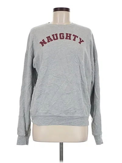 Pre-owned Bella+canvas Sweatshirt In Gray