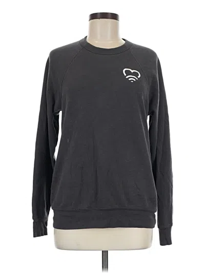 Pre-owned Bella+canvas Sweatshirt In Gray