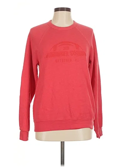 Pre-owned Bella+canvas Sweatshirt In Red