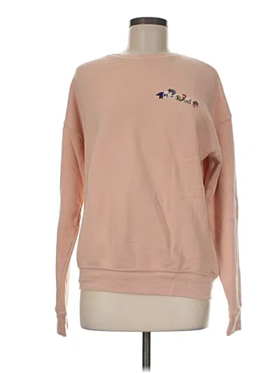 Pre-owned Bella+canvas Sweatshirt In Tan