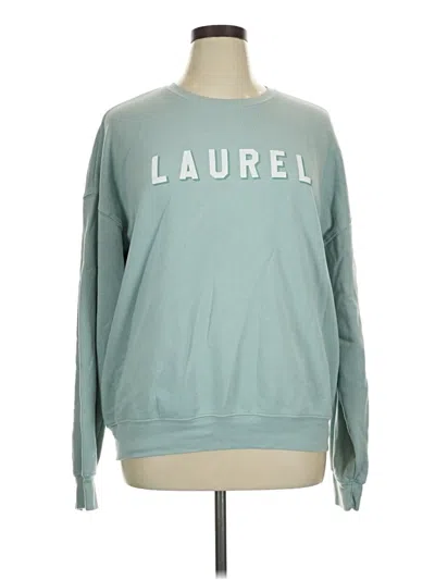 Pre-owned Bella+canvas Sweatshirt In Teal