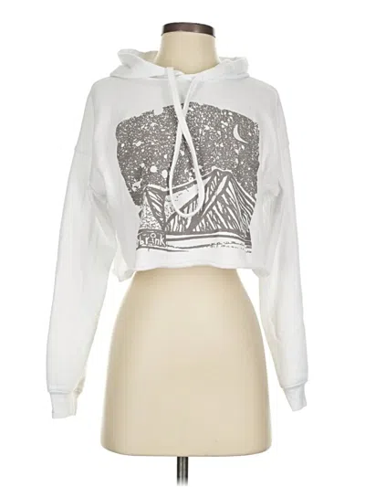 Pre-owned Bella+canvas Sweatshirt In White