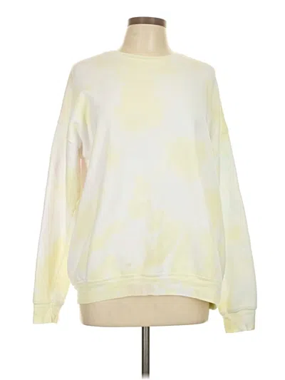 Pre-owned Bella+canvas Sweatshirt In Yellow