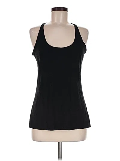 Pre-owned Bella+canvas Tank Top Black Halter Neckline Tops