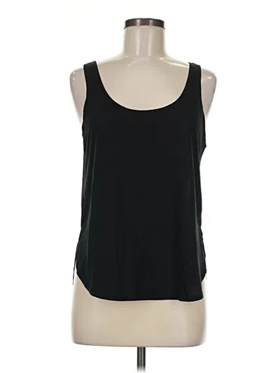 Pre-owned Bella+canvas Tank Top Black Strapless Neckline Tops