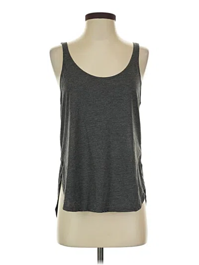 Pre-owned Bella+canvas Tank Top Gray Halter Neckline Tops