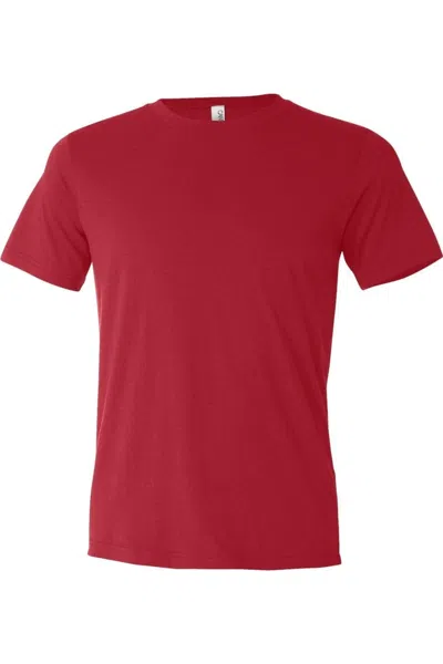 Bella+canvas Texture Tee In Red