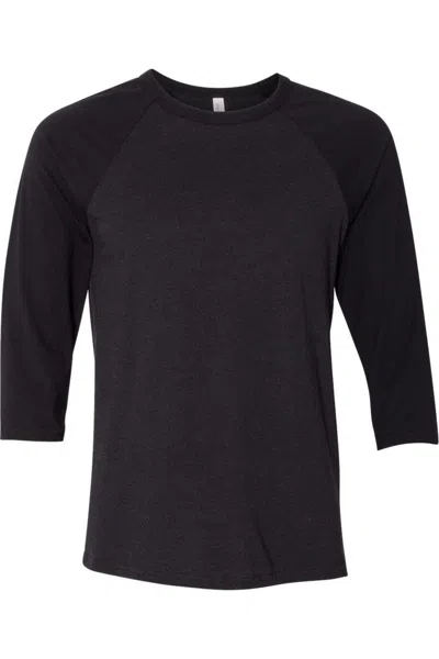 Bella+canvas Three-quarter Sleeve Baseball Tee