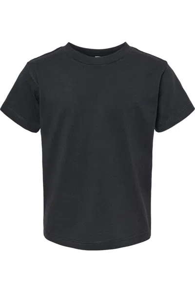 Bella+canvas Kids' Toddler Jersey Tee In Black