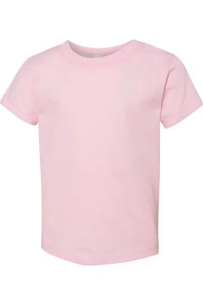 Bella+canvas Kids' Toddler Jersey Tee In Pink