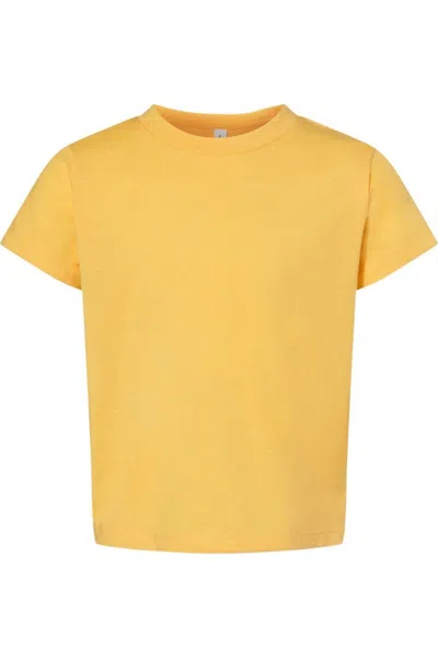 Bella+canvas Kids' Toddler Jersey Tee In Yellow