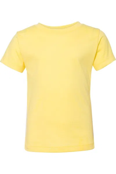 Bella+canvas Kids' Toddler Jersey Tee In Yellow