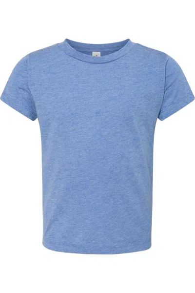 Bella+canvas Kids' Toddler Triblend Tee In Blue