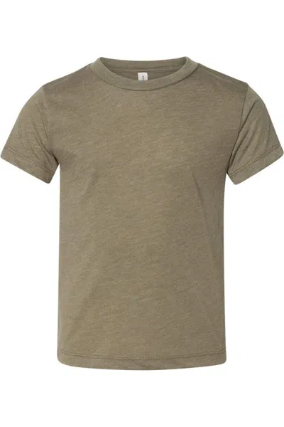 Bella+canvas Kids' Toddler Triblend Tee In Brown