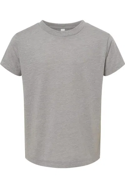 Bella+canvas Kids' Toddler Triblend Tee In Gray