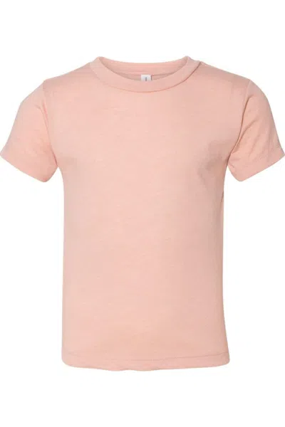 Bella+canvas Kids' Toddler Triblend Tee In Pink