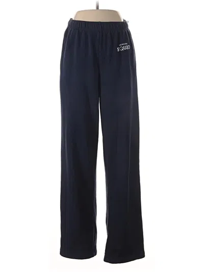 Pre-owned Bella+canvas Track Pants In Blue