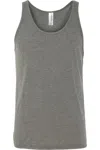 Bella+canvas Triblend Tank In Gray