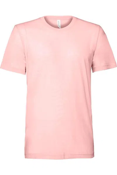 Bella+canvas Triblend Tee In Pink
