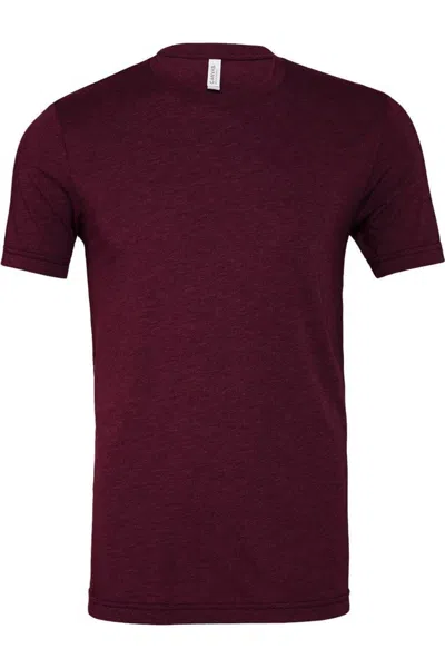 Bella+canvas Triblend Tee In Red