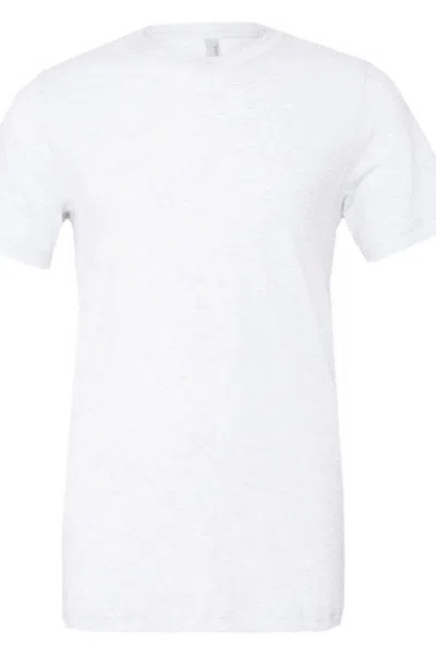 Bella+canvas Triblend Tee In White