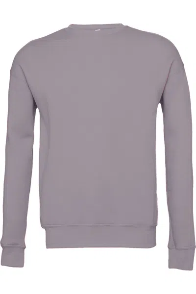 Bella+canvas Bella + Canvas Unisex Adult Fleece Drop Shoulder Sweatshirt In Gray