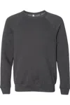 Bella+canvas Bella + Canvas Unisex Adult Fleece Raglan Sweatshirt In Multi