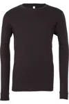 Bella+canvas Bella + Canvas Unisex Adult Jersey Long-sleeved T-shirt In Grey