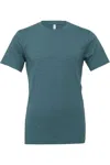 Bella+canvas Unisex Cvc Jersey Tee In Blue