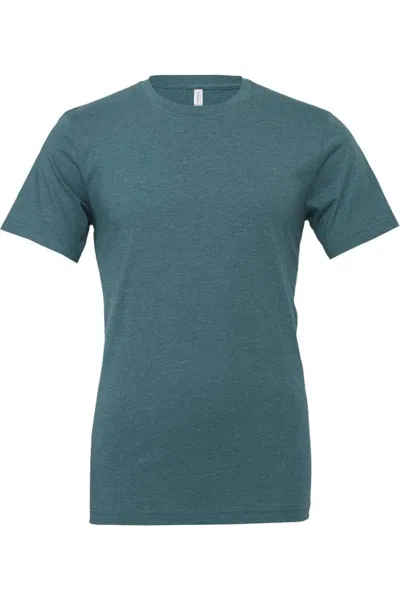 Bella+canvas Unisex Cvc Jersey Tee In Blue