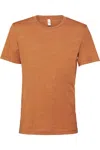 Bella+canvas Unisex Cvc Jersey Tee In Brown