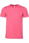 Bella+canvas Unisex Cvc Jersey Tee In Pink