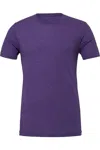 Bella+canvas Unisex Cvc Jersey Tee In Purple
