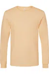 Bella+canvas Unisex Jersey Long Sleeve Tee In Beige