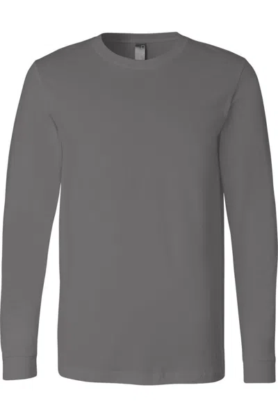 Bella+canvas Unisex Jersey Long Sleeve Tee In Black