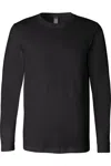 Bella+canvas Unisex Jersey Long Sleeve Tee In Black