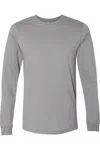 Bella+canvas Unisex Jersey Long Sleeve Tee In Blue