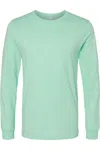 Bella+canvas Unisex Jersey Long Sleeve Tee In Green
