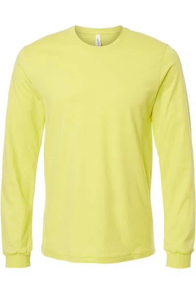 Bella+canvas Unisex Jersey Long Sleeve Tee In Multi