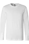 Shop Bella+canvas Unisex Jersey Long Sleeve Tee In White