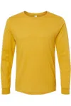 Bella+canvas Unisex Jersey Long Sleeve Tee In Yellow