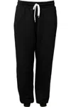 Bella+canvas Unisex Jogger Sweatpants In Black