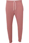 Bella+canvas Unisex Jogger Sweatpants In Pink