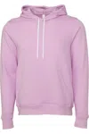 Bella+canvas Bella + Canvas Unisex Pullover Polycotton Fleece Hooded Sweatshirt / Hoodie In Blue