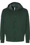 Bella+canvas Unisex Sponge Fleece Dtm Full-zip Hoodie In Multi