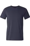 Bella+canvas Long Body Urban Tee In Blue