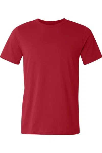 Bella+canvas Usa-made Jersey Tee In Red