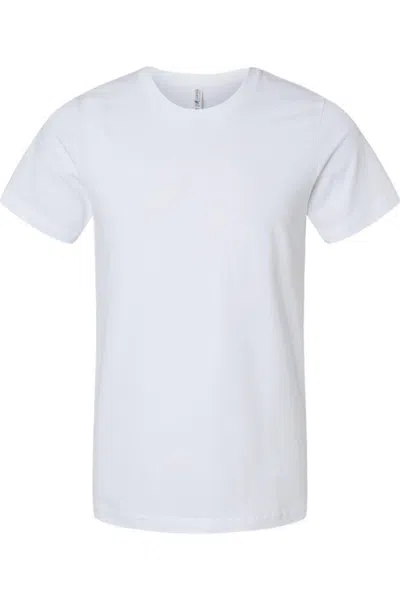 Bella+canvas Usa-made Jersey Tee In White